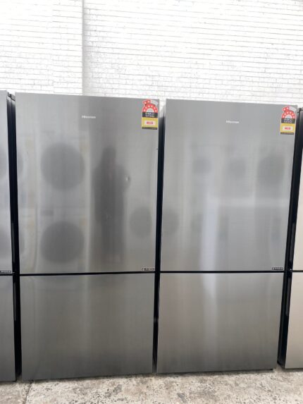 Hisense 503L Bottom-Mount Fridge Dark Stainless Steel HRBM503E EX Display